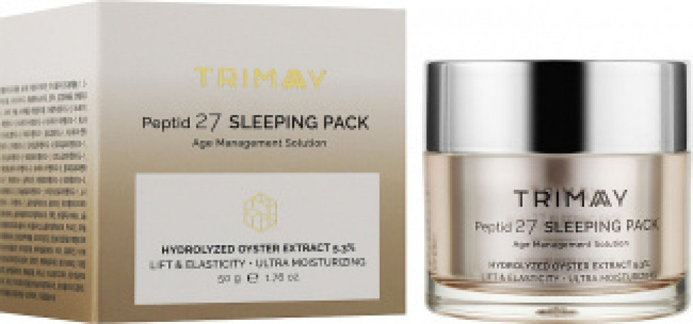 Антивозрастная ночная маска с пептидным комплексом Trimay Peptid 27 Sleeping Pack 50 ml