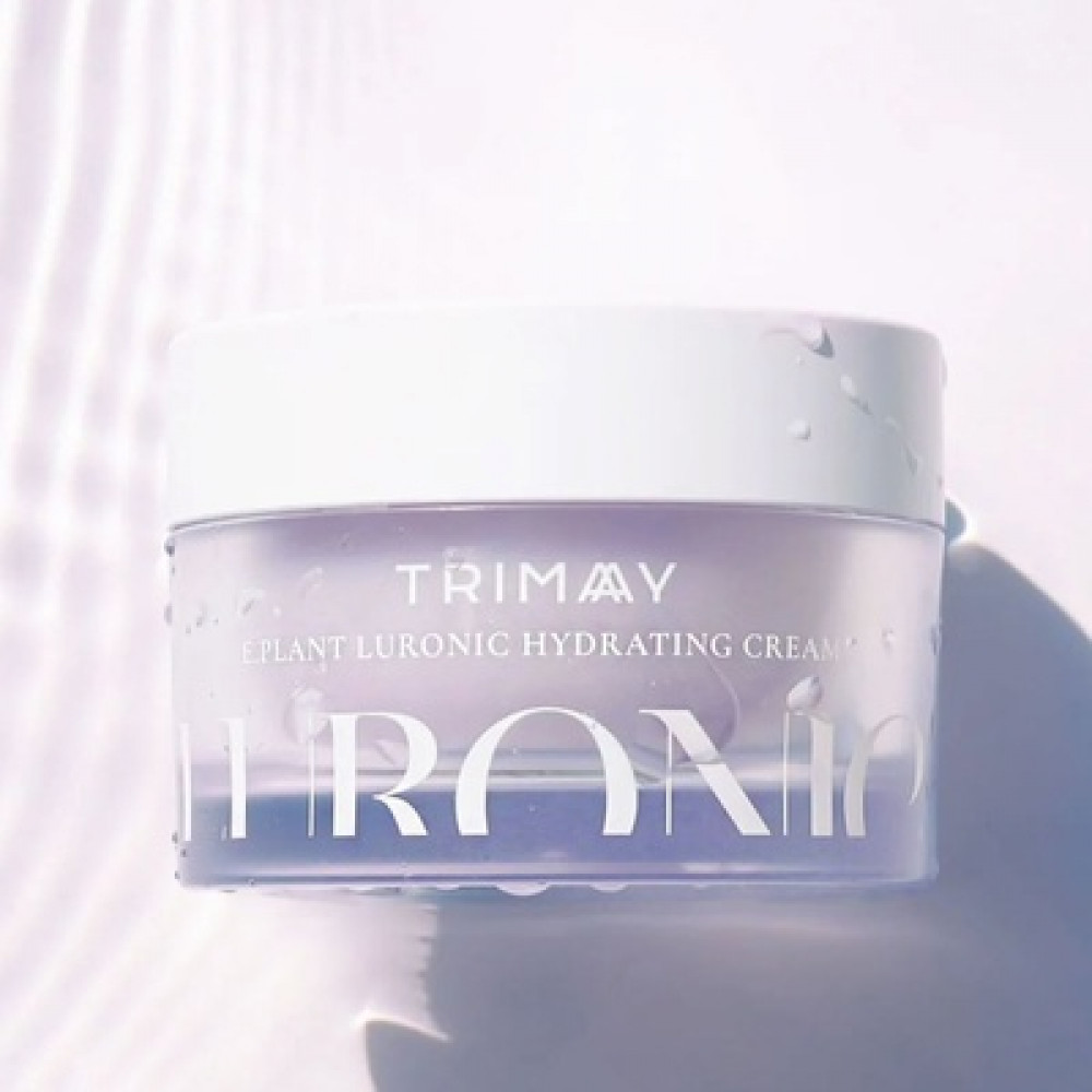Крем Trimay увлажняющий на основе баклажана и гиалуроновой кислоты E.Plant Luronic Hydrating Cream 50 ml - фото2