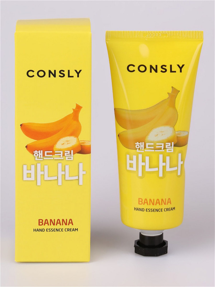 CONSLY Крем-сыворотка для рук с экстрактом банана Banana Hand Essence Cream 100 ml - фото2