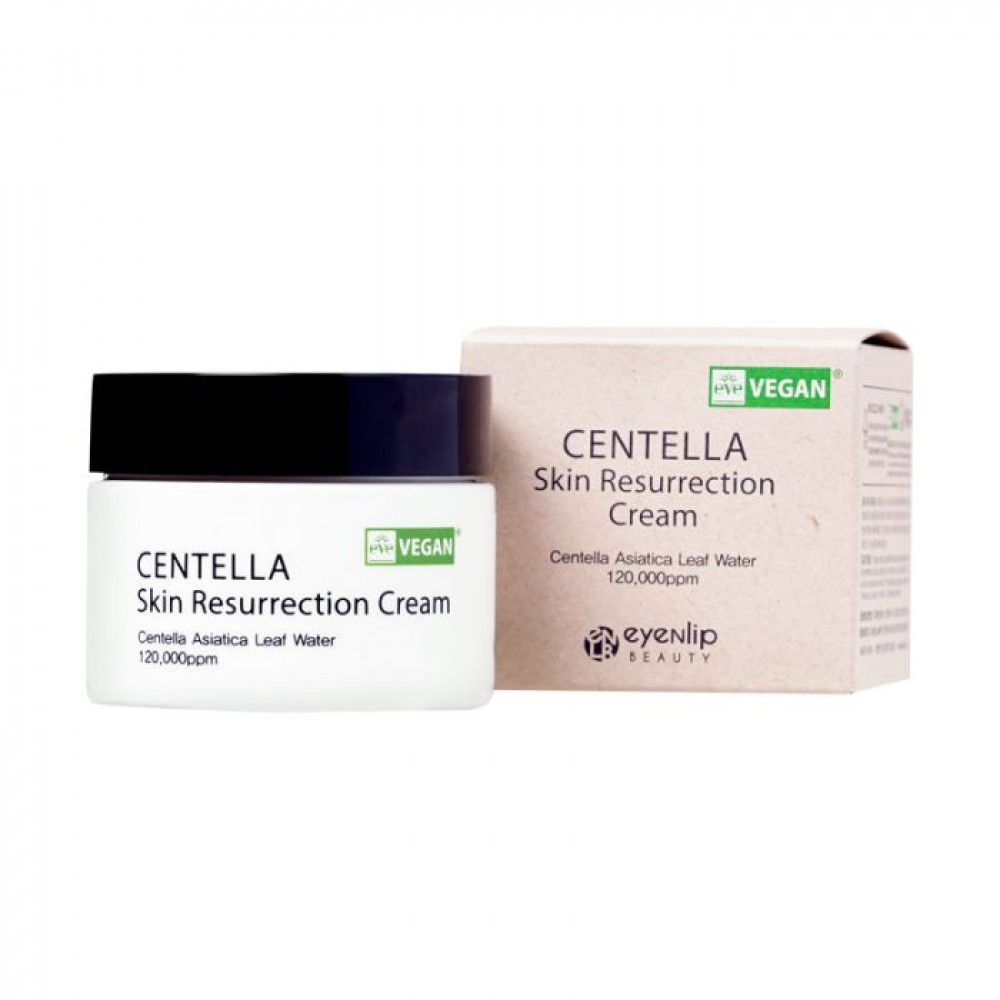 Крем для лица успокаивающий с центеллой Eyenlip Centella Skin Resurrection Cream 50 ml - фото2