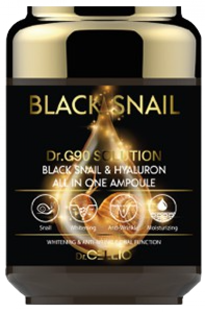 Крем для лица с муцином улитки Dr.Cellio G90 Solution Black Snail Repair Cream 85ml - фото