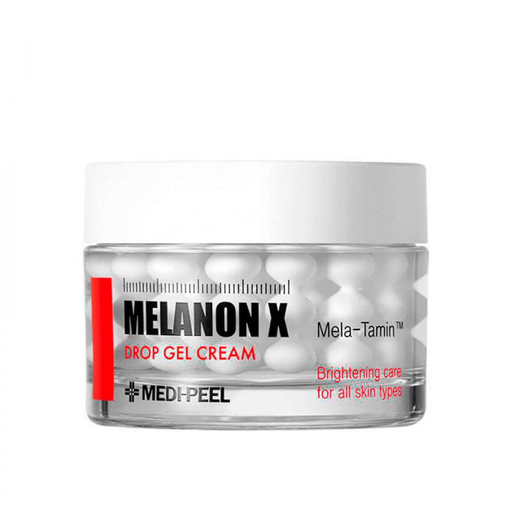 Осветляющий капсульный крем с витаминами и глутатионом Medi-Peel Melanon X Drop Gel Cream 50ml - фото