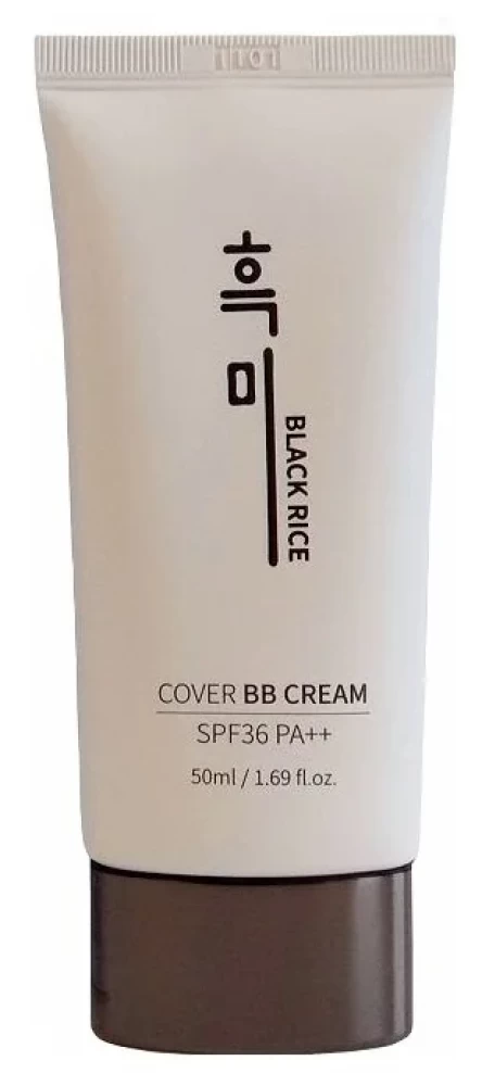 Black Rice BB-крем увлажняющий с экстрактом чёрного риса тон 21  Cover BB cream SPF 36 PA+ 50ml