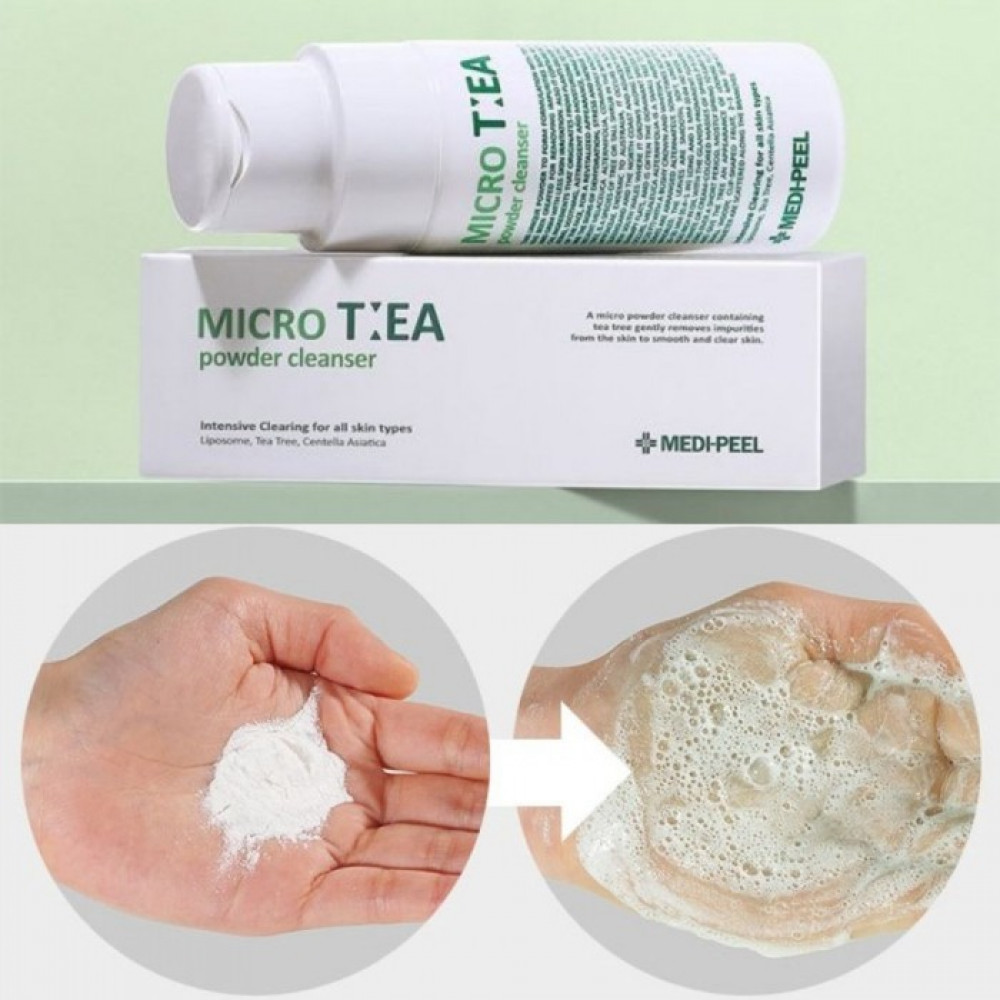 MEDI-PEEL Энзимная пудра с чайным деревом Micro Tea Powder Cleanser 70 гр - фото3