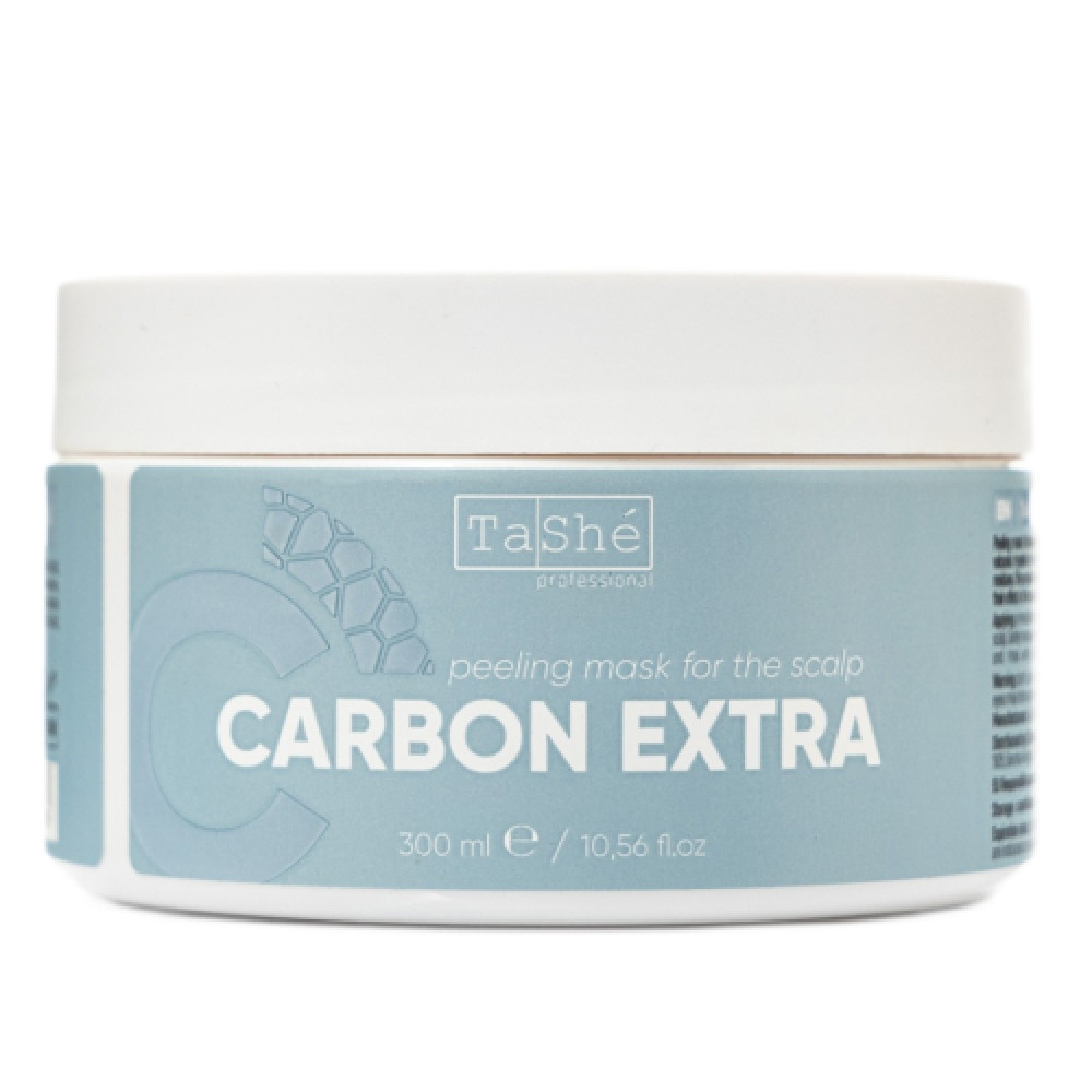 Маска-пилинг для кожи головы Tashe Professional Peeling mask for the scalp Carbon Extra 300ml - фото