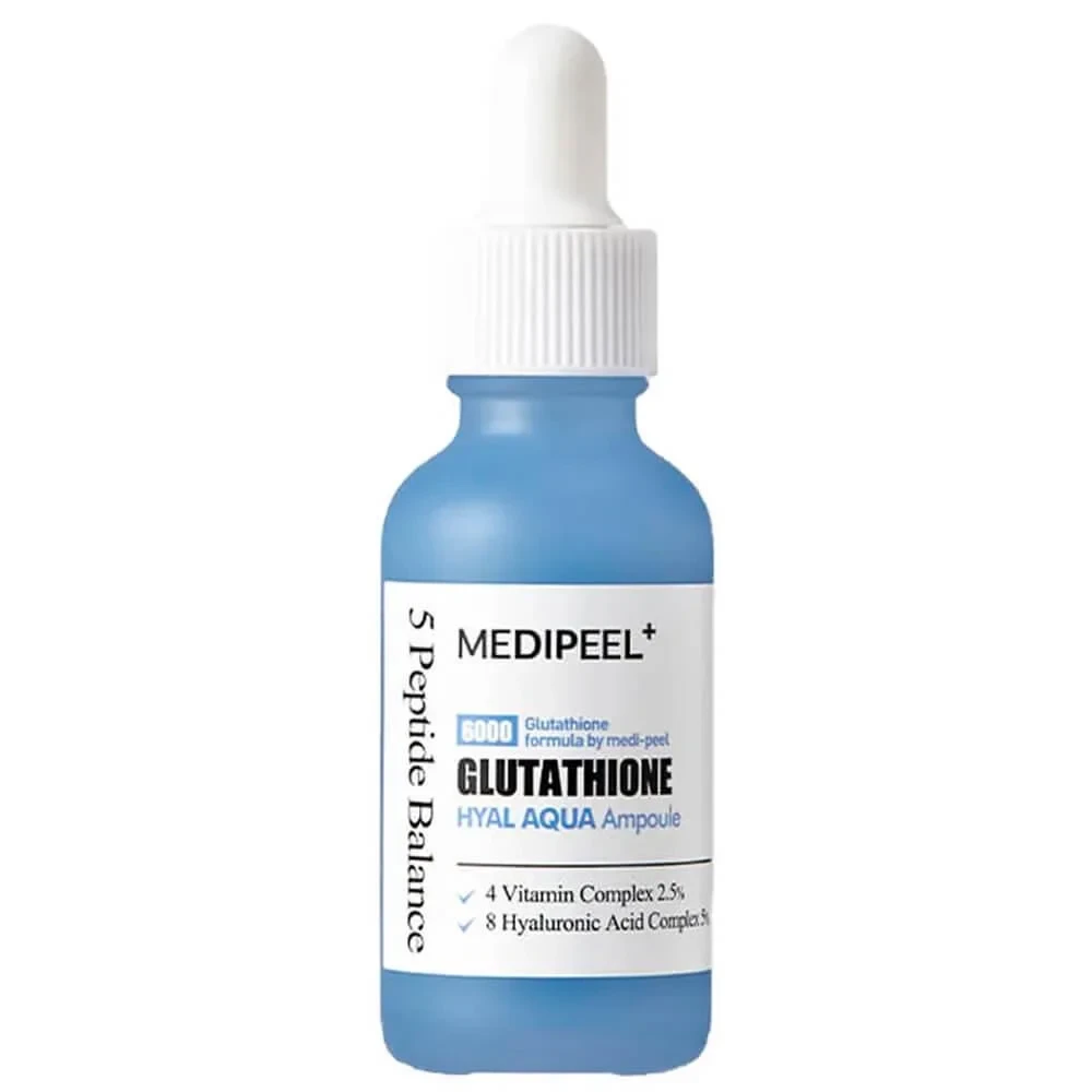 Увлажняющая витаминная ампула для сияния кожи Medi-Peel Glutathione Hyal Aqua Ampoule - фото