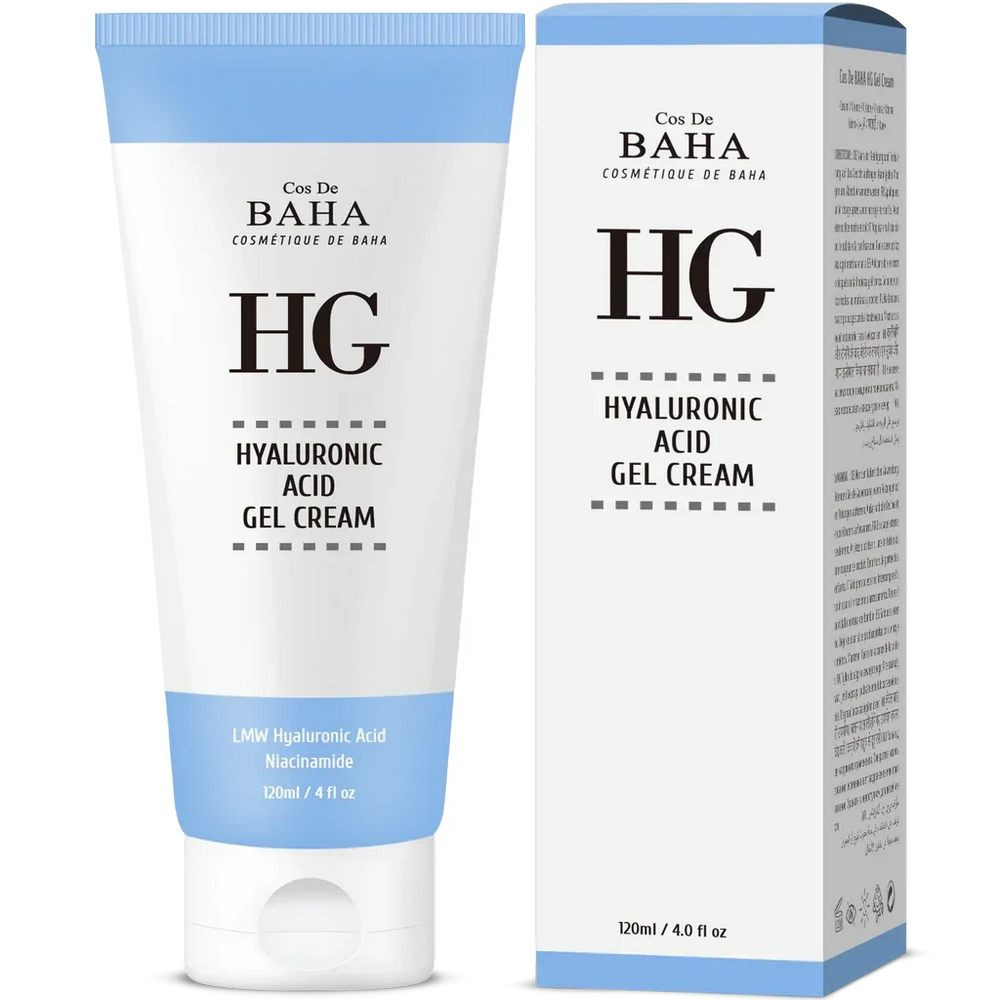 Cos De Baha Крем-гель для лица с гиалуроновой кислотой Hyaluronic Gel Cream 120ml  - фото2