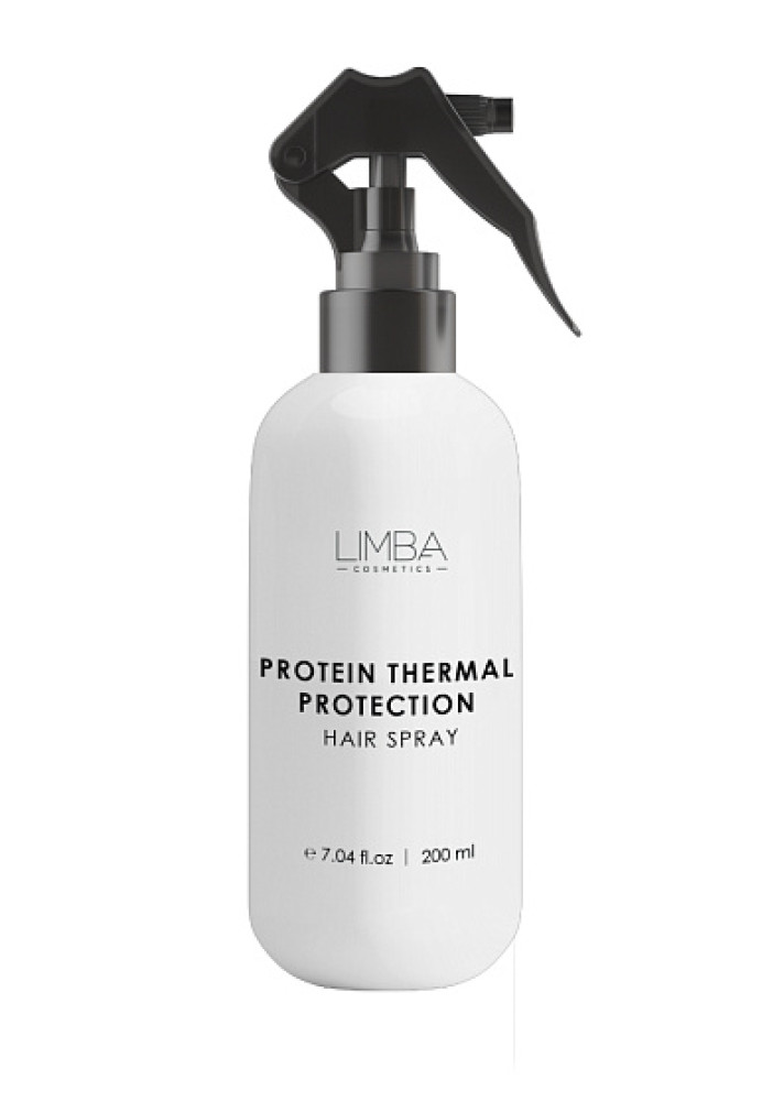 Протеиновый спрей-термозащита для волос Limba Cosmetics Protein Thermal Protection Spray 200ml - фото