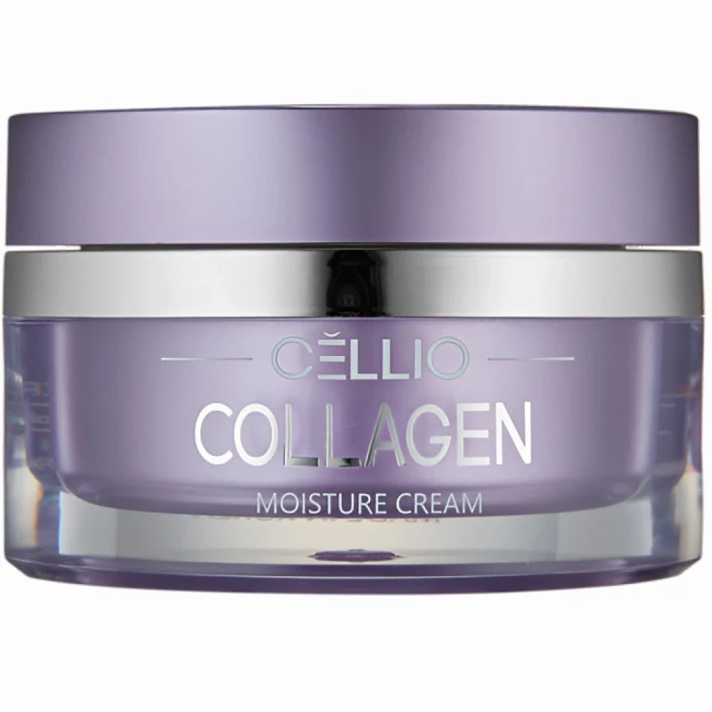 Крем для лица увлажняющий с коллагеном CELLIO COLLAGEN MOISTURE CREAM 50ml - фото