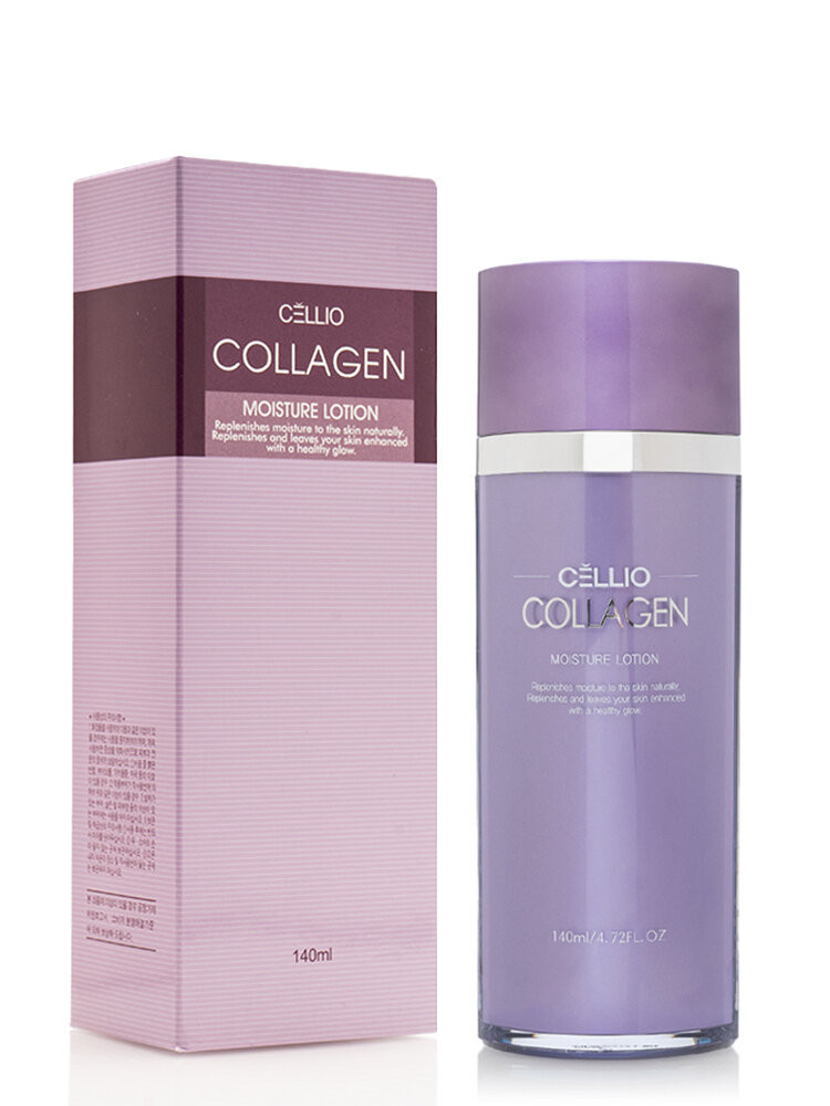 Лосьон для лица с коллагеном CELLIO COLLAGEN MOISTURE LOTION 140ml - фото2