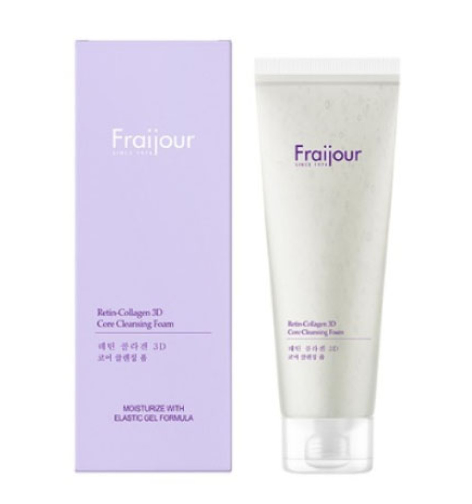 Пенка-гель Fraijour  Retin-Collagen 3D Core Cleansing Foam 250ml - фото