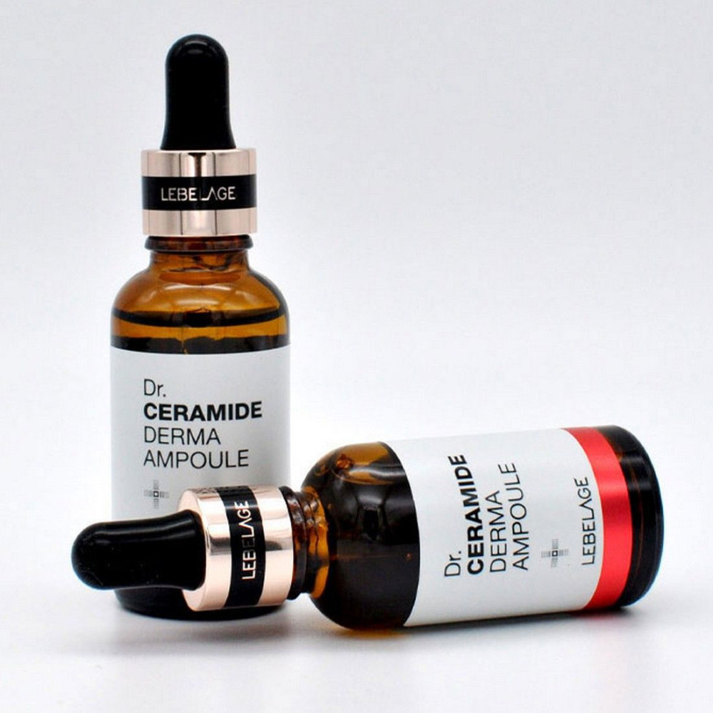 Сыворотка для лица антивозрастная с керамидами LEBELAGE Dr. CERAMIDE DERMA AMPOULE 30ml - фото2