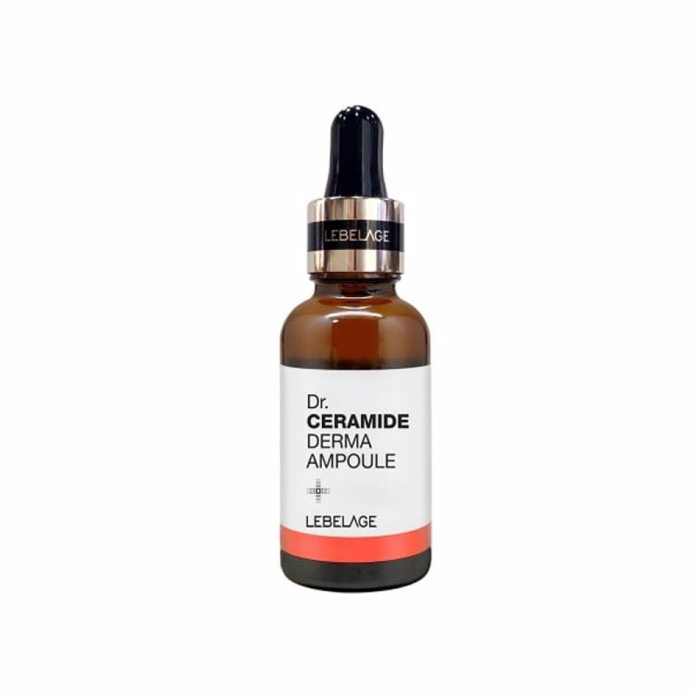 Сыворотка для лица антивозрастная с керамидами LEBELAGE Dr. CERAMIDE DERMA AMPOULE 30ml - фото