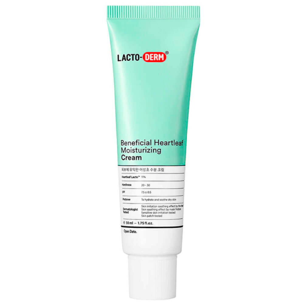 CKD Крем увлажняющий восстанавливающий  Lactoderm beneficial heartleaf moisturizing cream 50ml - фото