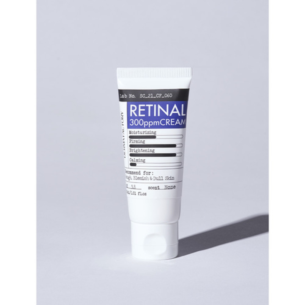 Derma Factory Крем для лица укрепляющий с ретиналом  Retinal 300ppm cream 30ml - фото