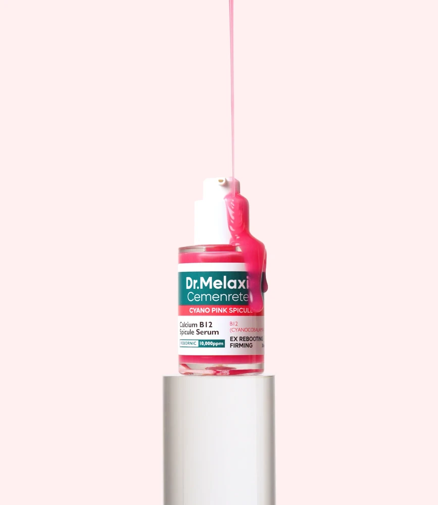 Сыворотка с микроспикулами Dr.Melaxin Cemenrete Cyano Pink Spicule Serum 30 мл - фото2