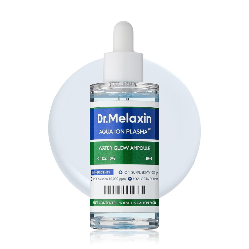 Сыворотка для лица с аква-ионной плазмой Dr.Melaxin Aqua Ion Plasma Water Glow Ampoule 50ml - фото