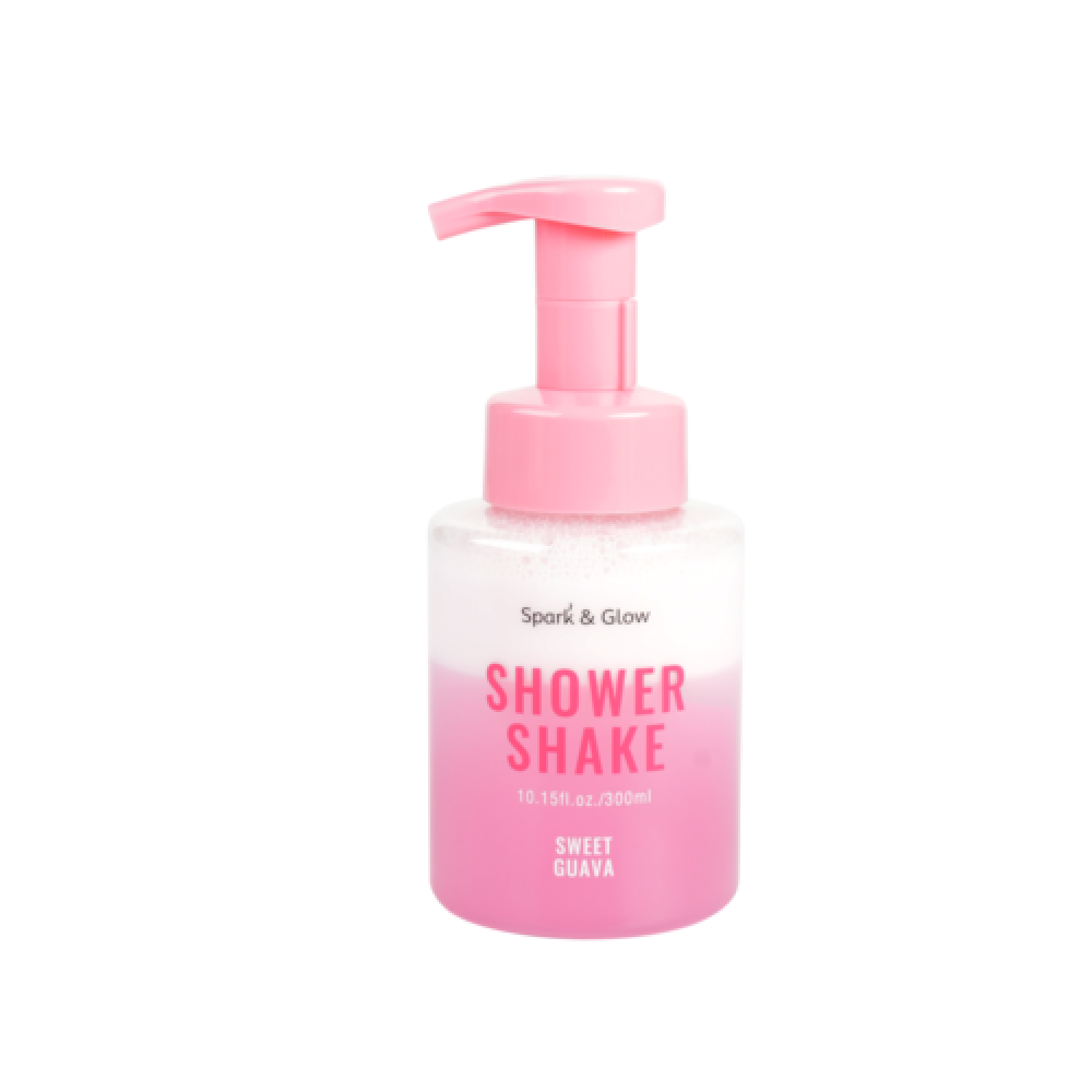 Гель-шейк для душа с ароматом сладкой гуавы Spark&Glow Shower shake sweet guava, 300мл - фото