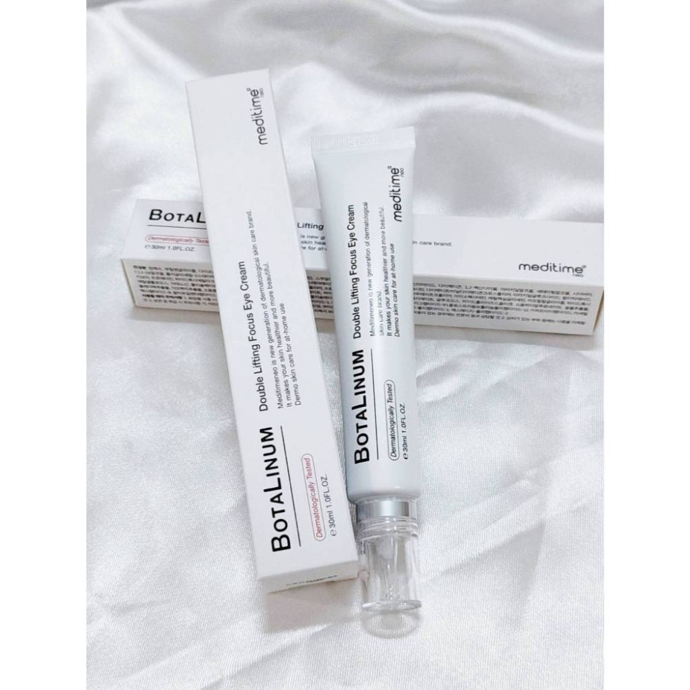 Крем для кожи вокруг глаз с ботулином и пептидами Meditime BOTALINUM Double Lifting Focus Eye Cream 30ml - фото2