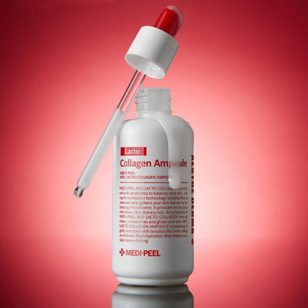 Ампульная сыворотка для повышения эластичности Red Lacto Collagen Tightening Ampoule,70 мл - фото2