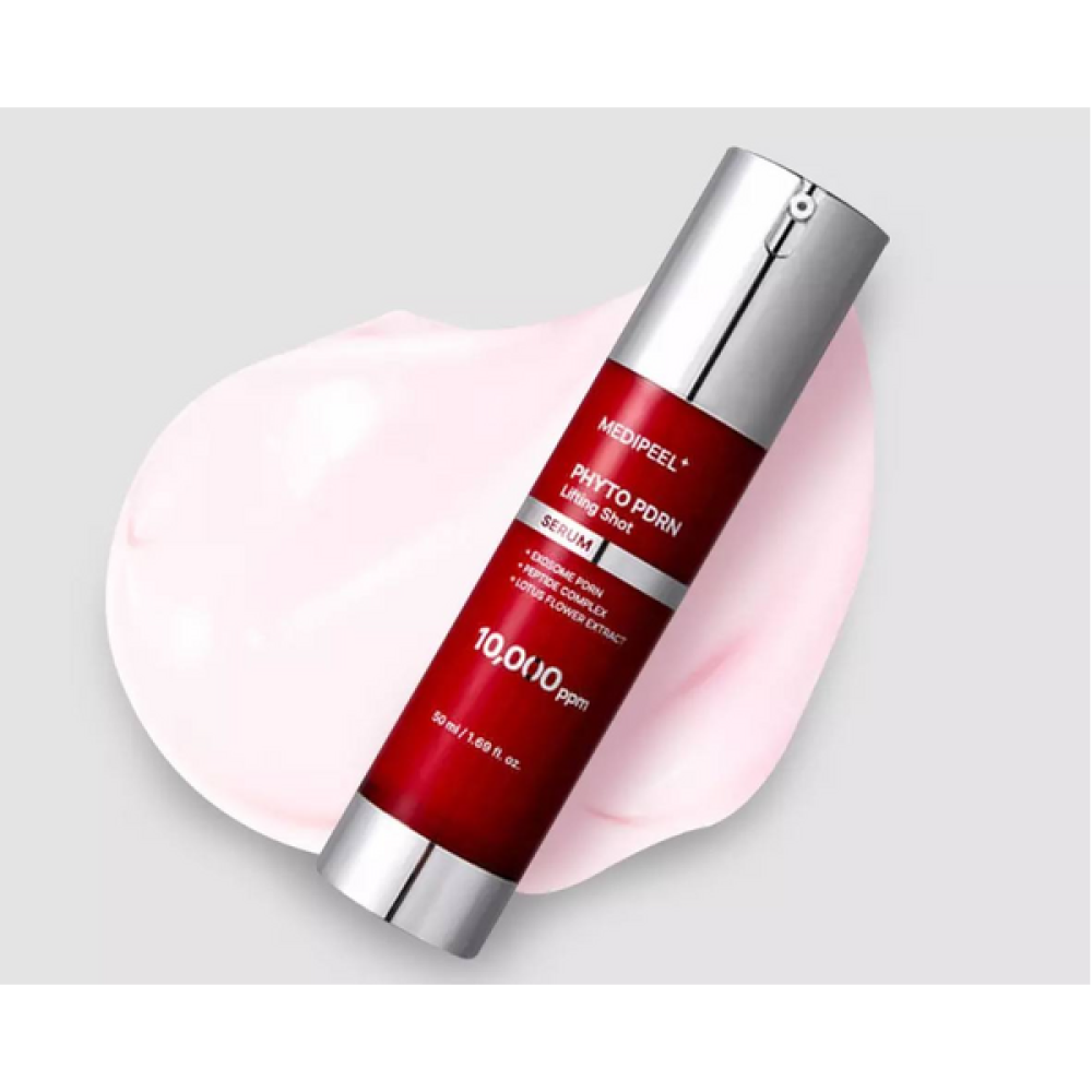 Антивозрастная лифтинг-сыворотка с PDRN и экзосомами MEDI-PEEL Phyto Exosome PDRN Lifting Shot Serum 50 мл - фото3