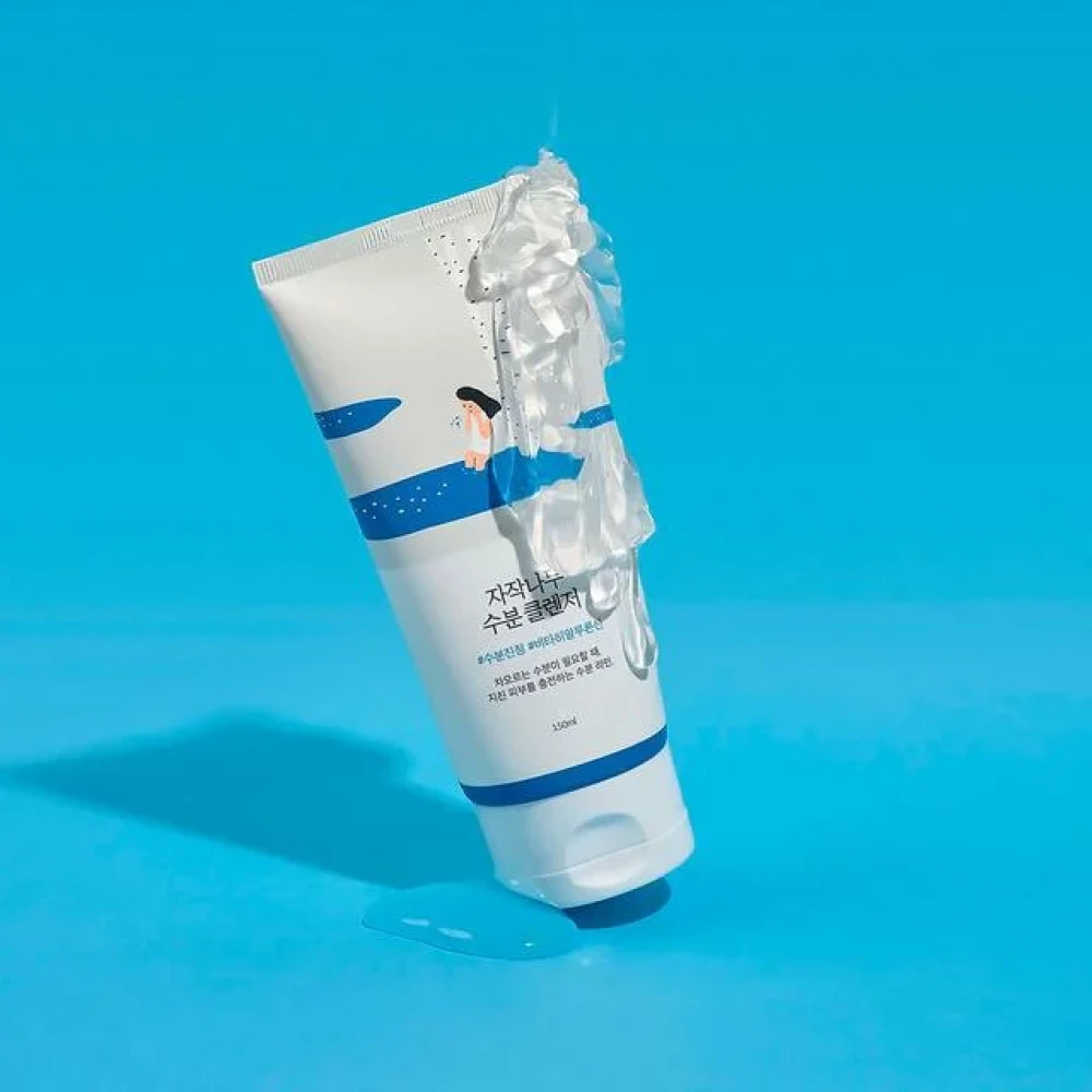 Многофункциональный увлажняющий гель для лица ROUND LAB BIRCH JUICE MOISTURIZING SOOTHING GEL 150мл - фото2