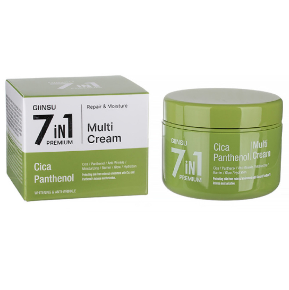 Крем с экстрактом центеллы азиатской и пантенолом GIINSU 7IN1 PREMIUM CICA PANTHENOL CREAM 90ml - фото2