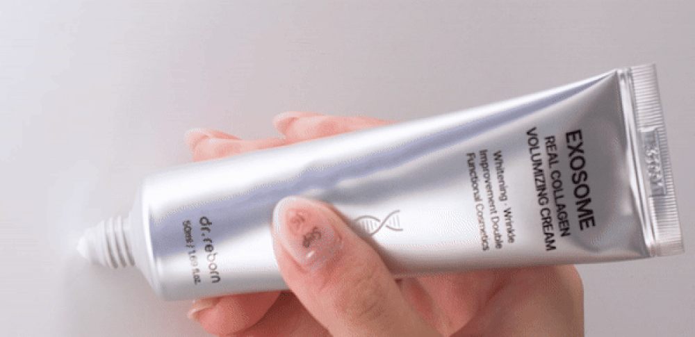Крем с экзосомами,коллагеном и бакучиолом c эффектом лифтинга DR.REBORN EXOSOME REAL COLLAGEN VOLUMIZING CREAM (50 мл) - фото3