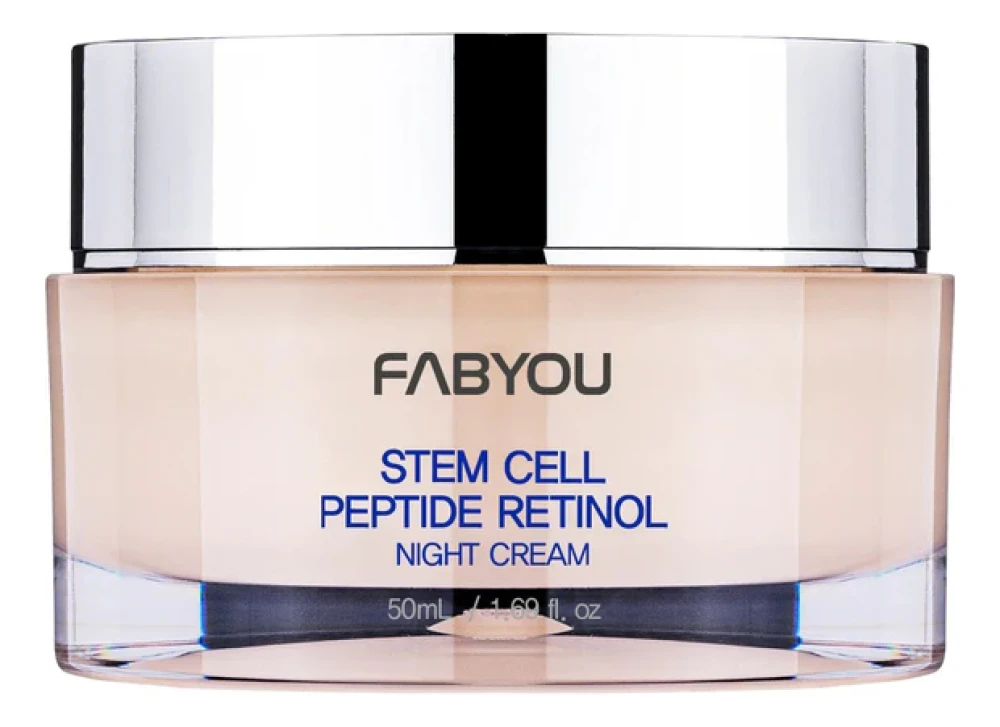 Крем ночной для лица с ретинолом Fabyou Stem Cell Peptide Retinol Night Cream 50ml - фото