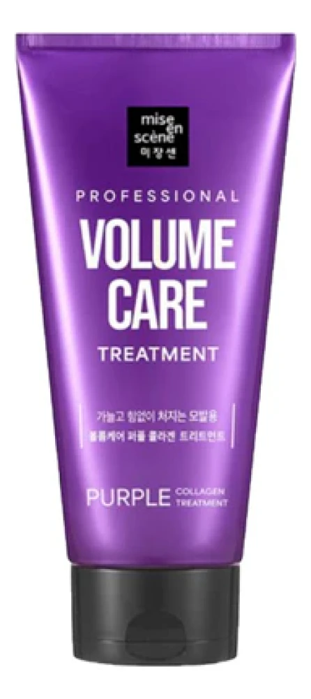 Маска для объема волос Mise-en-scene VOLUME CARE COLLAGEN TREATMENT 180ml - фото
