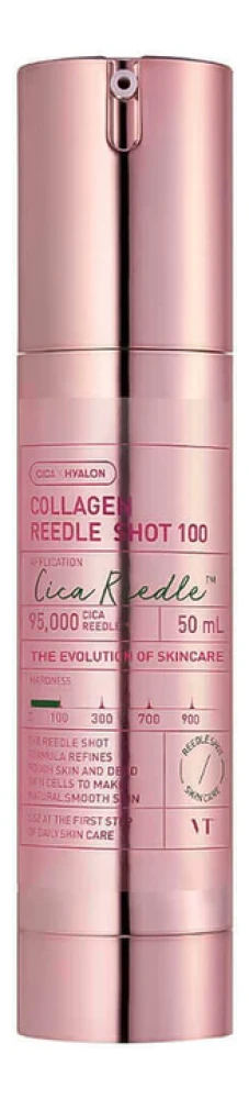 Бустер-сыворотка с микроиглами и коллагеном VT Cosmetics COLLAGEN REEDLE SHOT 100 50ml - фото2