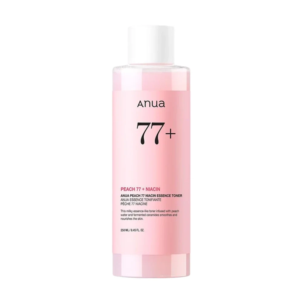ANUA Тонер-эссенция с экстрактом персика и ниацинамидом Peach 77 Niacin Essence Toner 250ml - фото