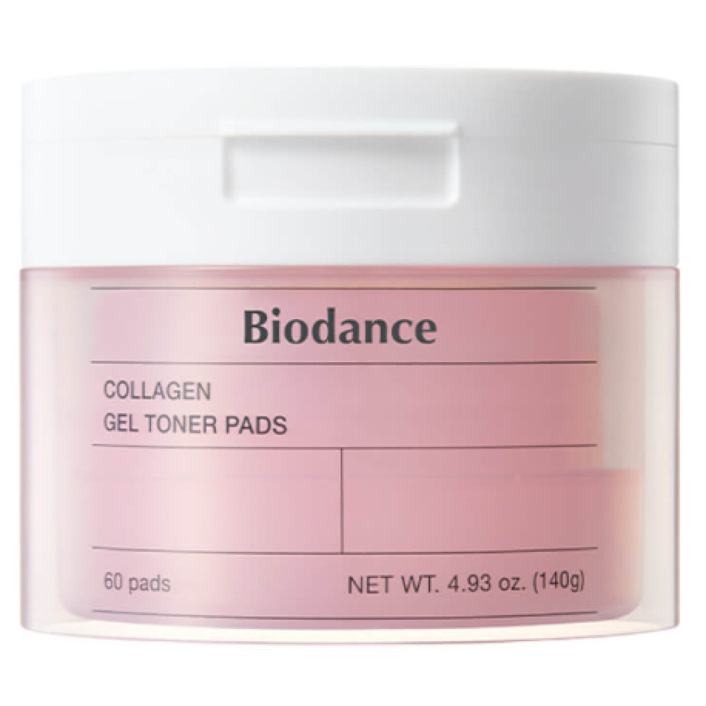 BIODANCE Тонер-пэды для лица увлажняющие с коллагеном Collagen Gel Toner Pads 60шт - фото