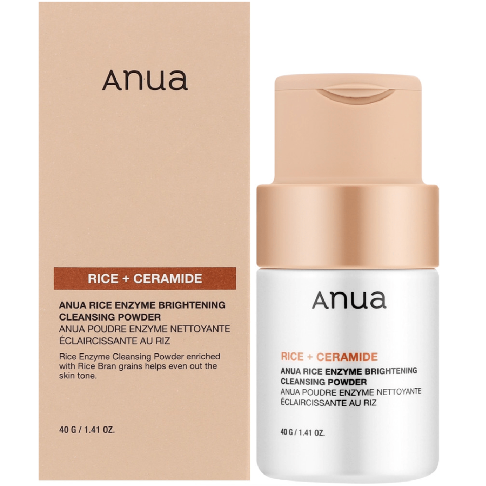 Пудра энзимная смягчающая ANUA Rice Enzyme Brightening Cleansing Powder 40g - фото2