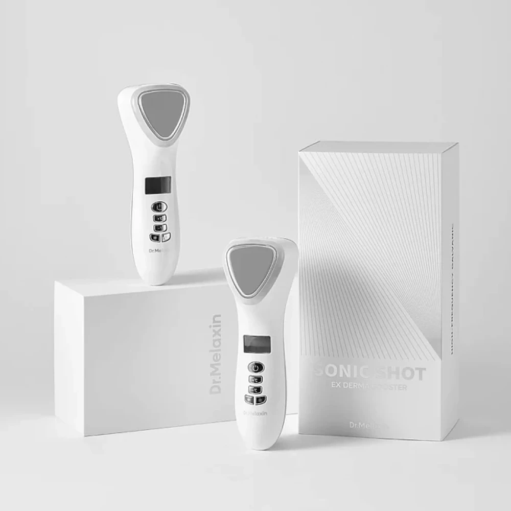 Ультразвуковой аппарат для домашнего ухода Dr.Melaxin EX Derma Booster Sonic Shot - фото3