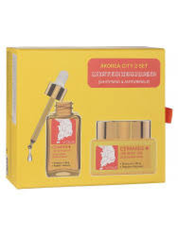 Набор с керамидами  DR.CELLIO plus SEOUL CERAMIDE BARRIER cream+ampoule serum - фото