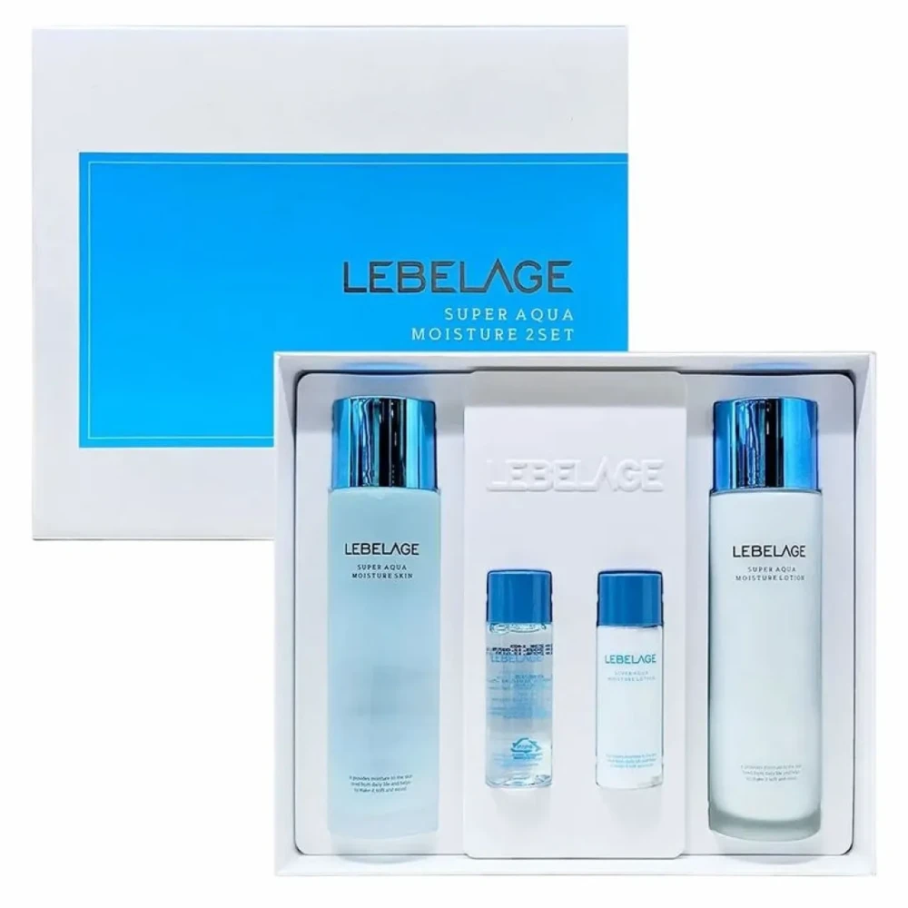 Набор увлажняющий LEBELAGE SUPER AQUA MOISTURE 2 SET - фото