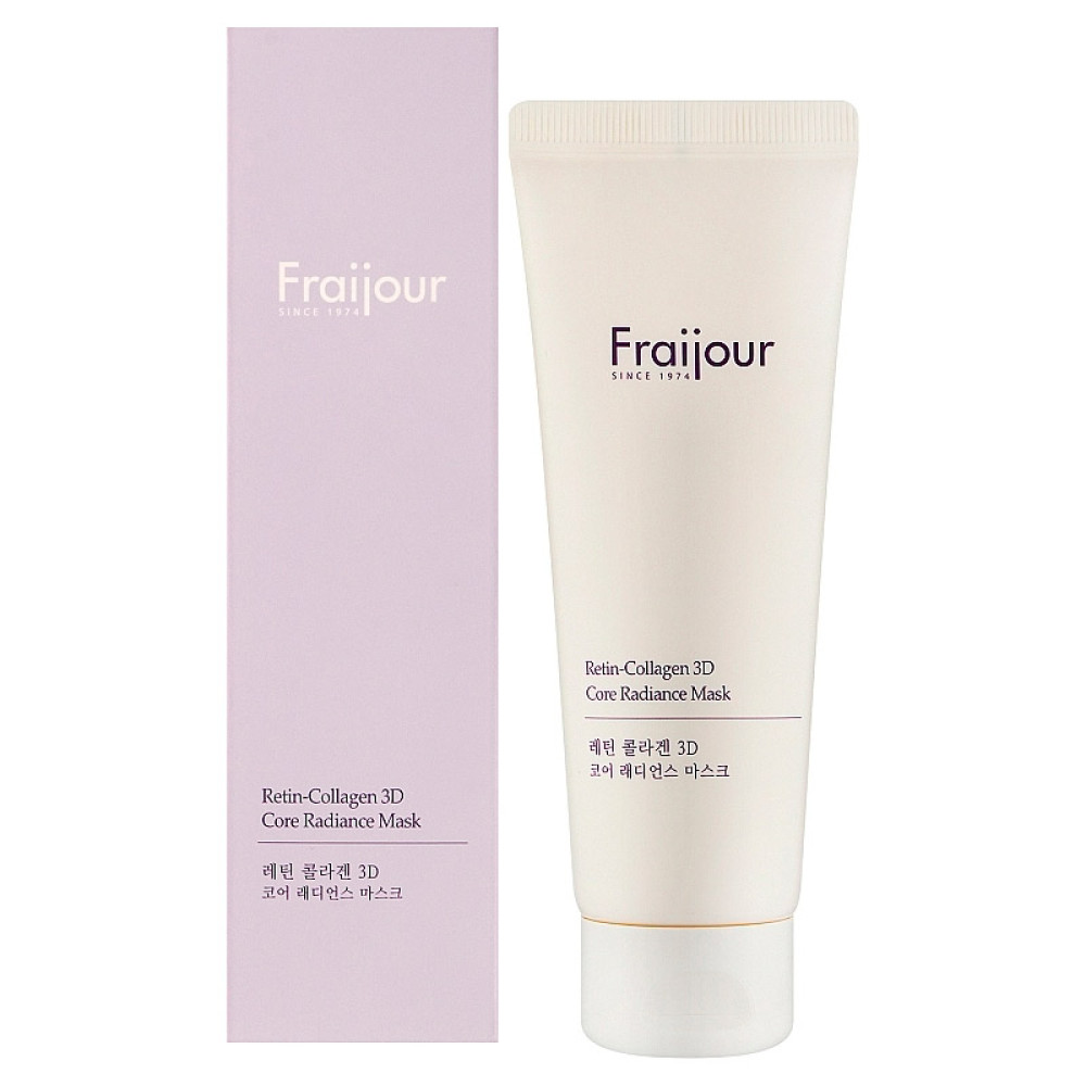 Маска укрепляющая Fraijour  КОЛЛАГЕН-РЕТИНОЛ Retin-Collagen 3D Core Radiance Mask 75ml - фото