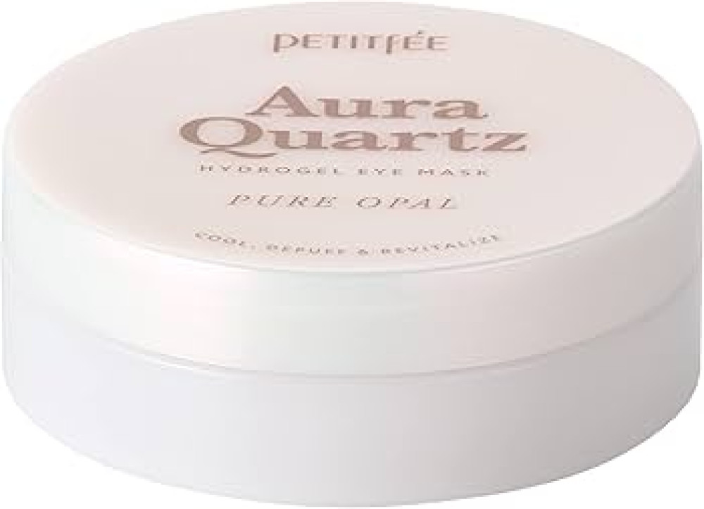 PETITFEE Гидрогелевые патчи против морщин и отеков Petitfee Aura Quartz Hydrogel Eye Mask Pure Opal 40 шт - фото2