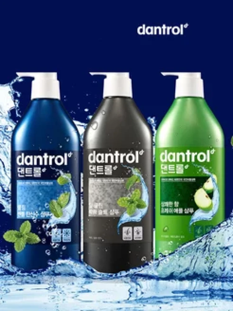 Mise En Scene Шампунь для волос с ментолом Dantrol Shampoo Menthol Cooling 820ml - фото2