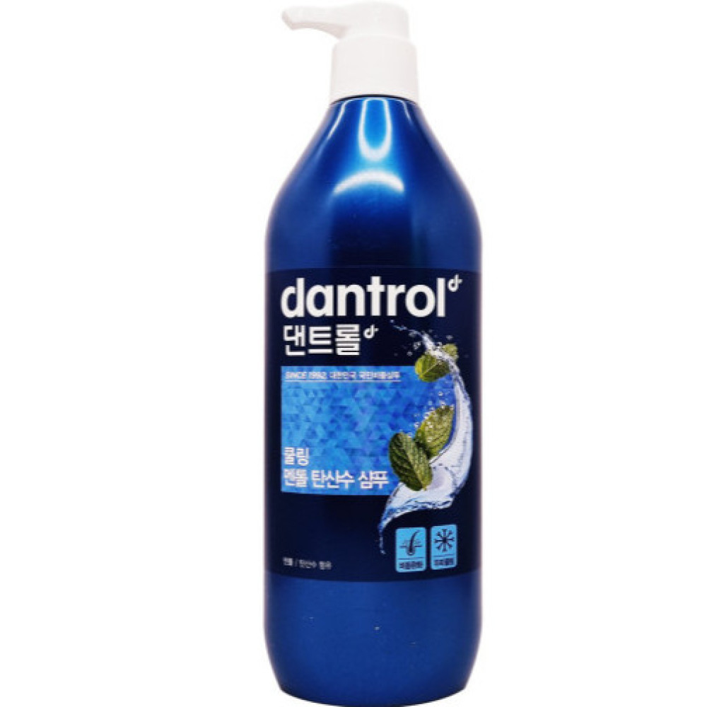 Mise En Scene Шампунь для волос с ментолом Dantrol Shampoo Menthol Cooling 820ml - фото