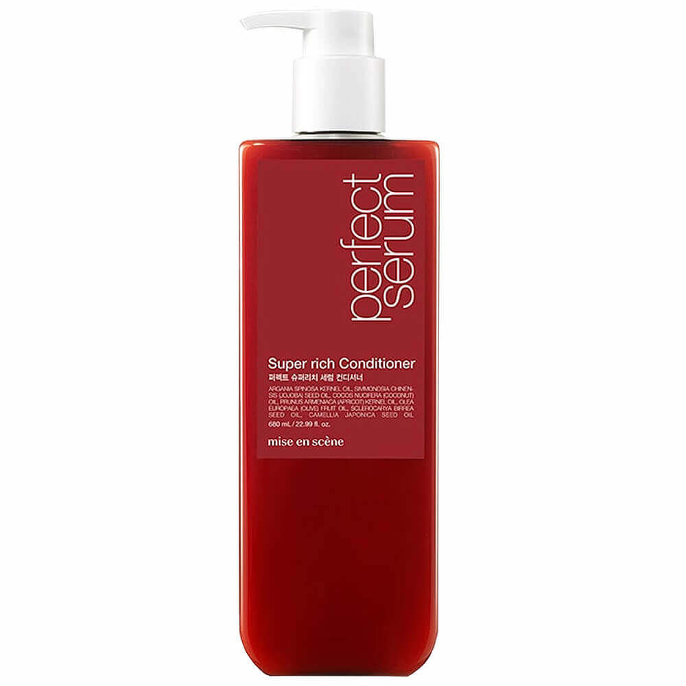 Кондиционер для восстановления Mise En Scene PERFECT SUPER RICH SERUM CONDITIONER 680ml - фото