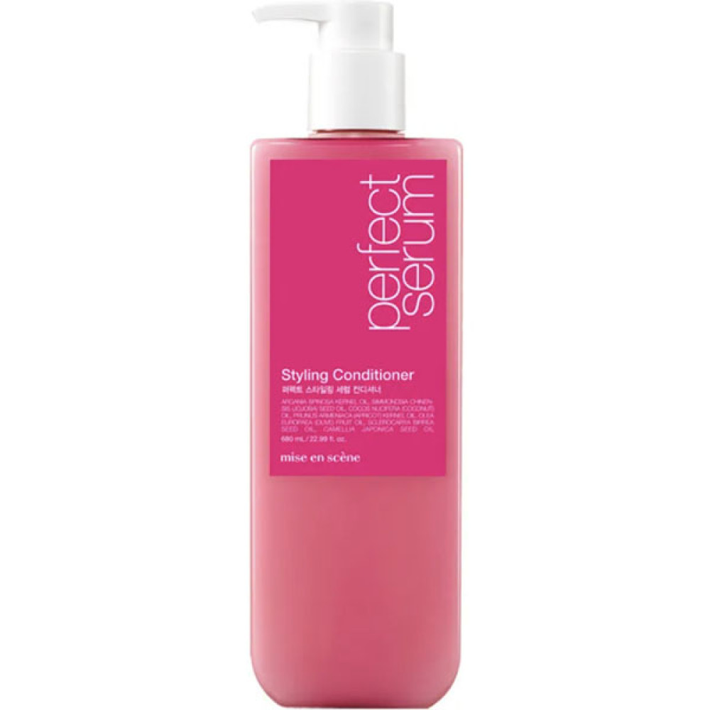 Кондиционер для волос восстанавливающий Mise En Scene PERFECT STYLING SERUM CONDITIONER 680ml - фото