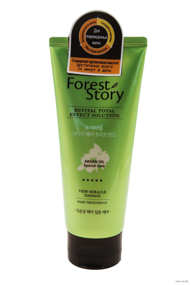 Welcos Бальзам для волос восстанавливающий Forest Story View Miracle Damage Hair Treatment 200 мл - фото