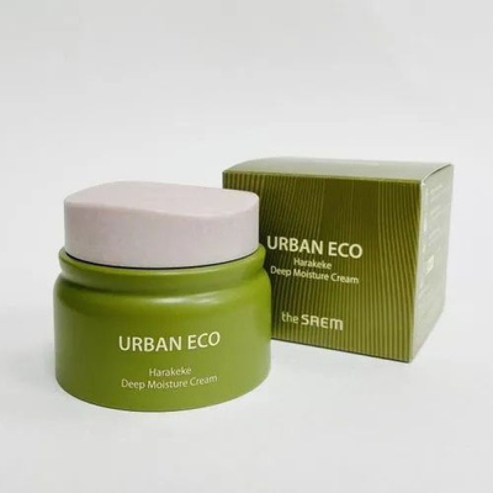 Крем увлажняющий с новозеландским льном The Saem Urban Eco Harakeke Deep Moisture Cream 50ml - фото2