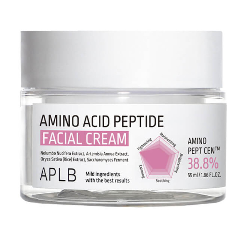 APLB Крем для лица с пептидами и аминокислотами AMINO ACID PEPTIDE FACIAL CREAM 55 мл - фото