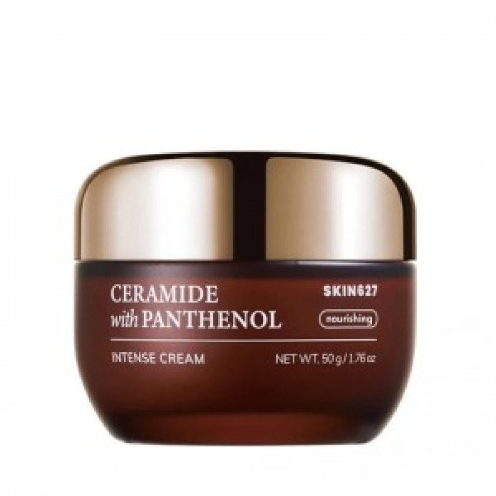 SKIN627 Крем для лица с керамидами и пантенолом Ceramide With Panthenol Intense Cream 50мл - фото
