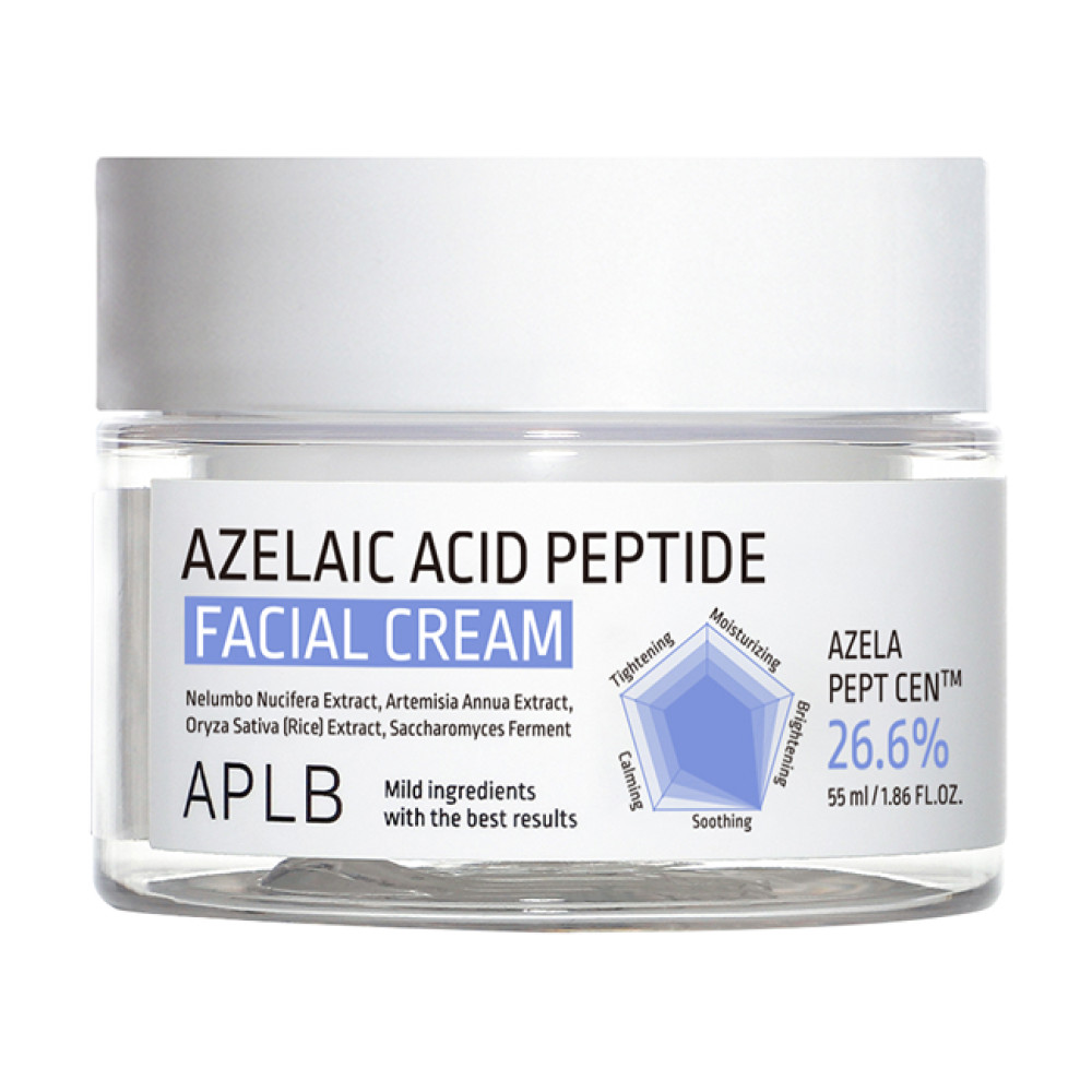 APLB Крем с пептидами с азелаиновой кислотой AZELAIC ACID PEPTIDE FACIAL CREAM 55мл - фото
