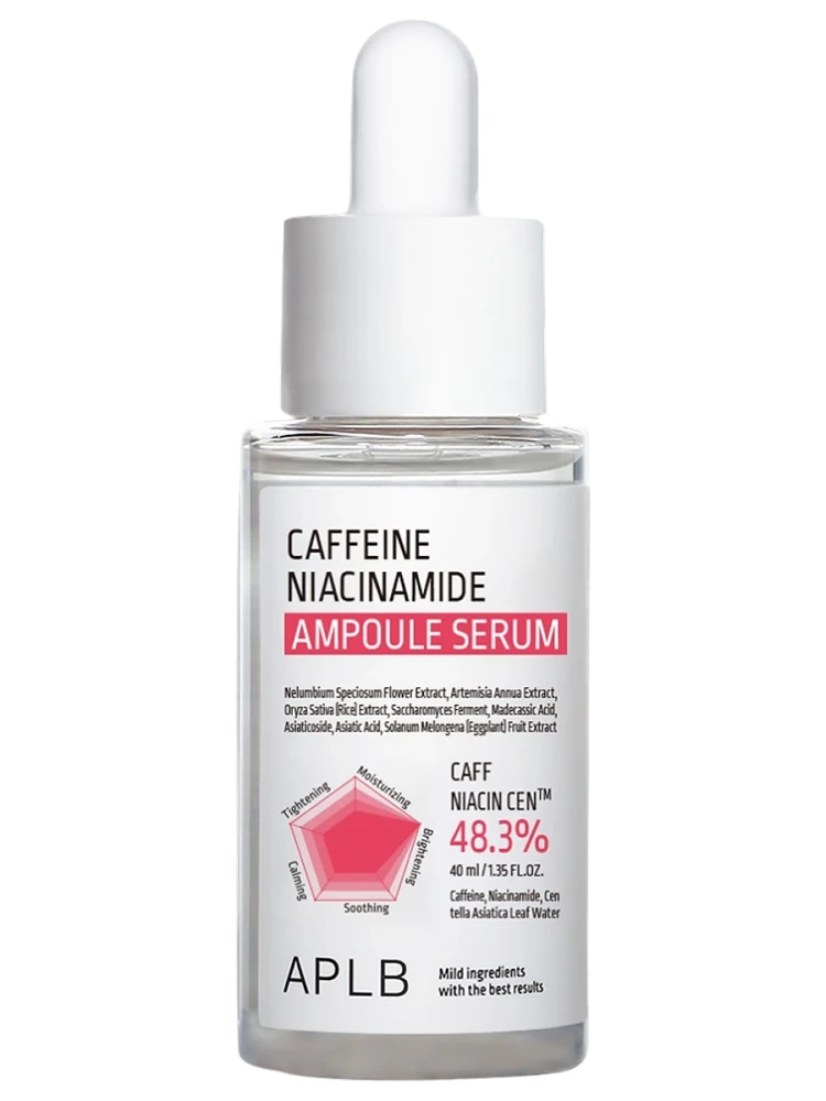 APLB Сыворотка с кофеином и ниацинамидом от отёков и усталости Caffeine Niacinamide Ampoule Serum 40 мл - фото