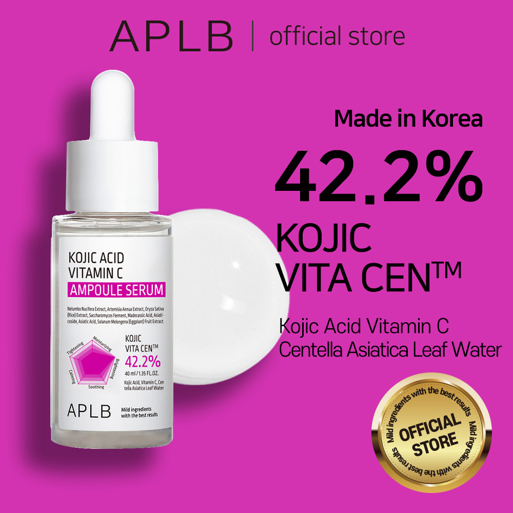 APLB Сыворотка с койевой кислотой и витамином С KOJIC ACID VITAMIN C AMPOULE SERUM 40мл - фото2